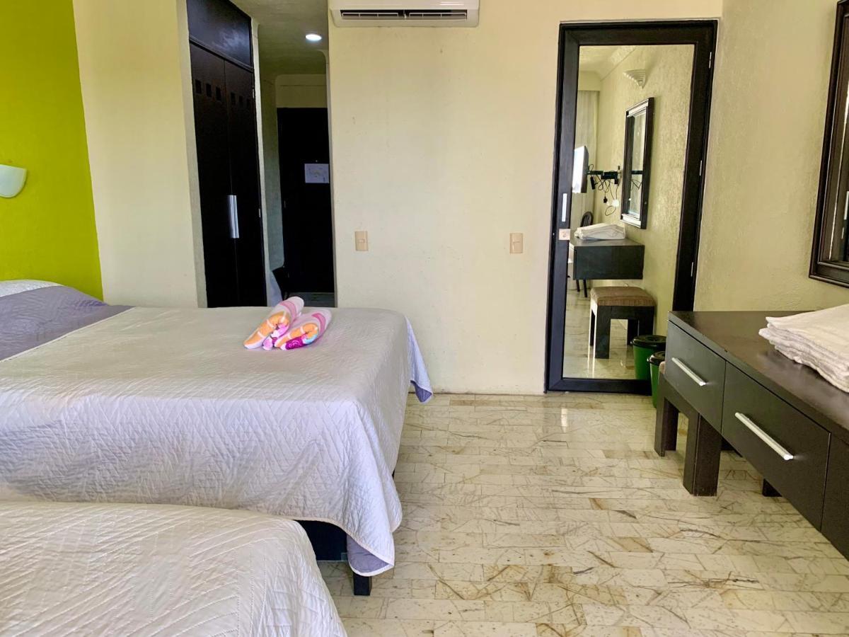 Ocean View Aquamarina Apartment Cancun Exterior photo